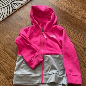 North face girls hoodie
